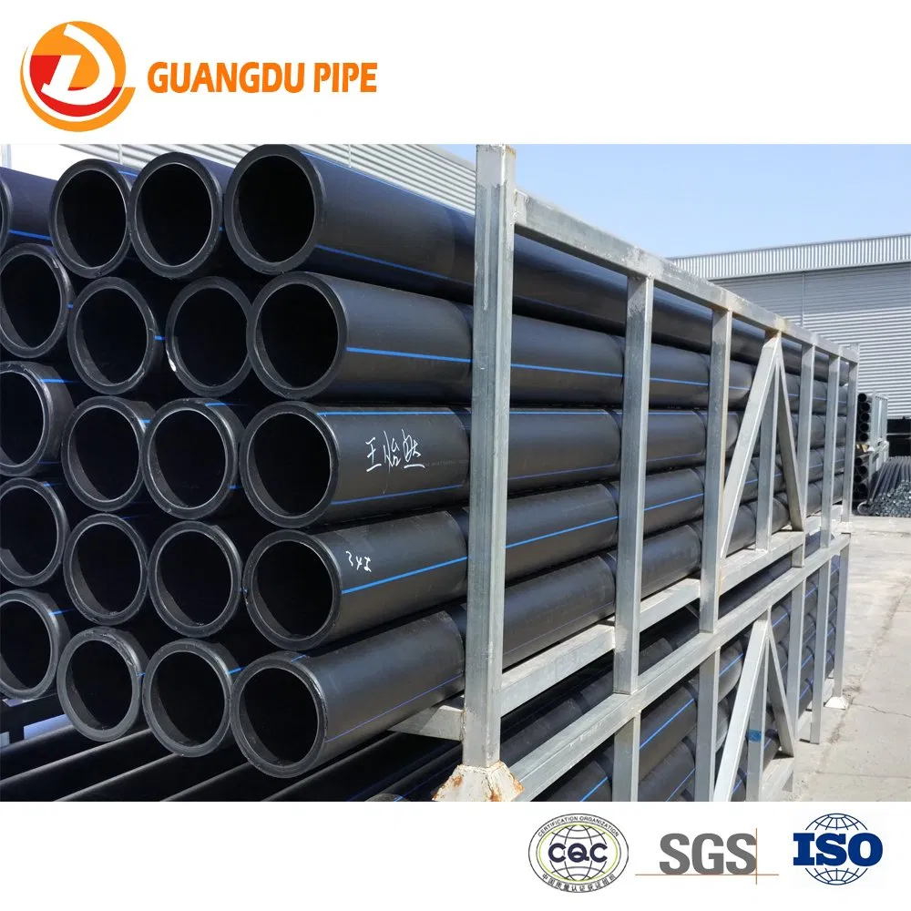 Plastic Tube 100% Raw Material DN40 Factory Price Wholesale HDPE Pipe for Irrigation Garden Hose Pipe