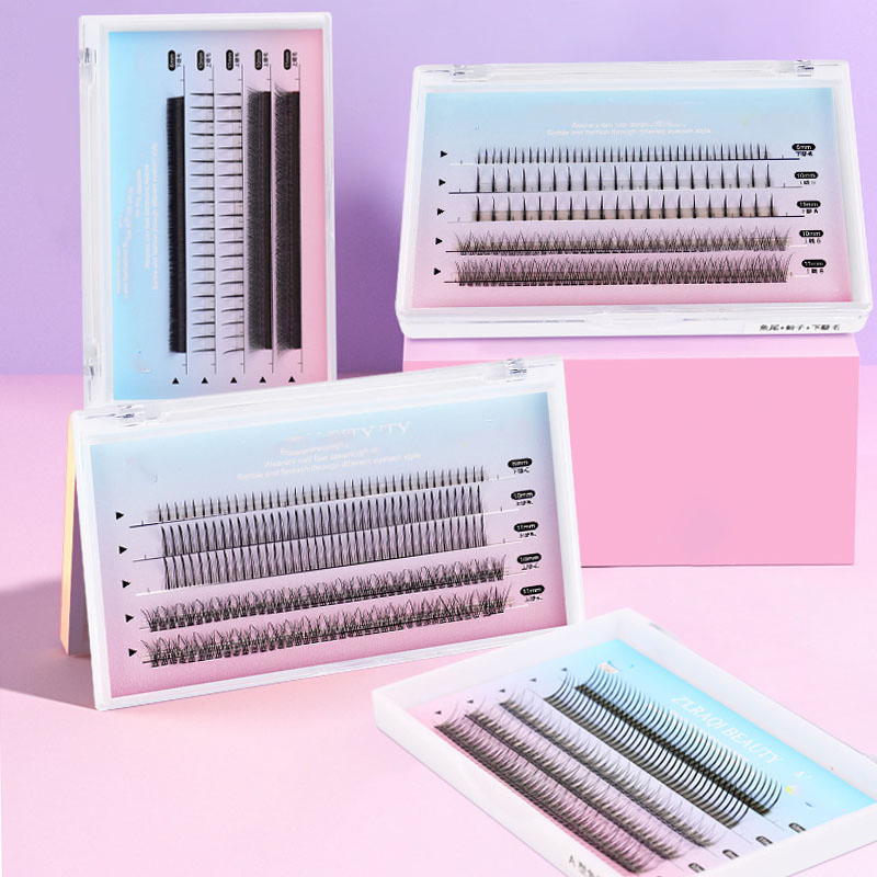 Wholesale Natural Simulation Fine Black Mutiple Style Fashion False Eyelashes