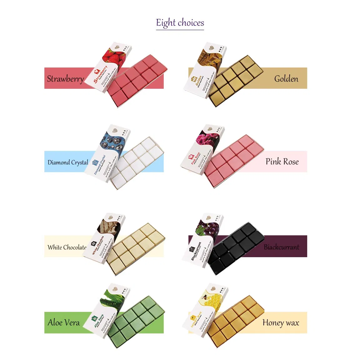 500g Blackcurrant Scented Hard Depilatory Wax Block