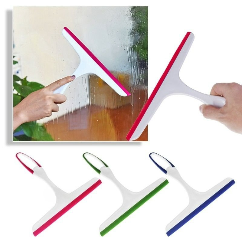 Promotional Wholesale Customized Home Shower Bathroom Window Glass Cleaning Squeegee Wiper