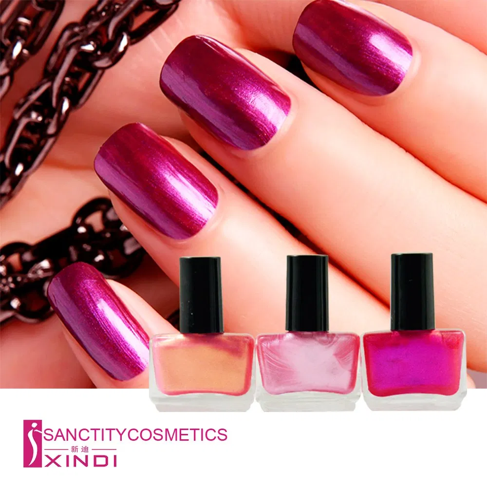OEM Waterproof Non Toxic Long Lasting Pearl Nail Polish