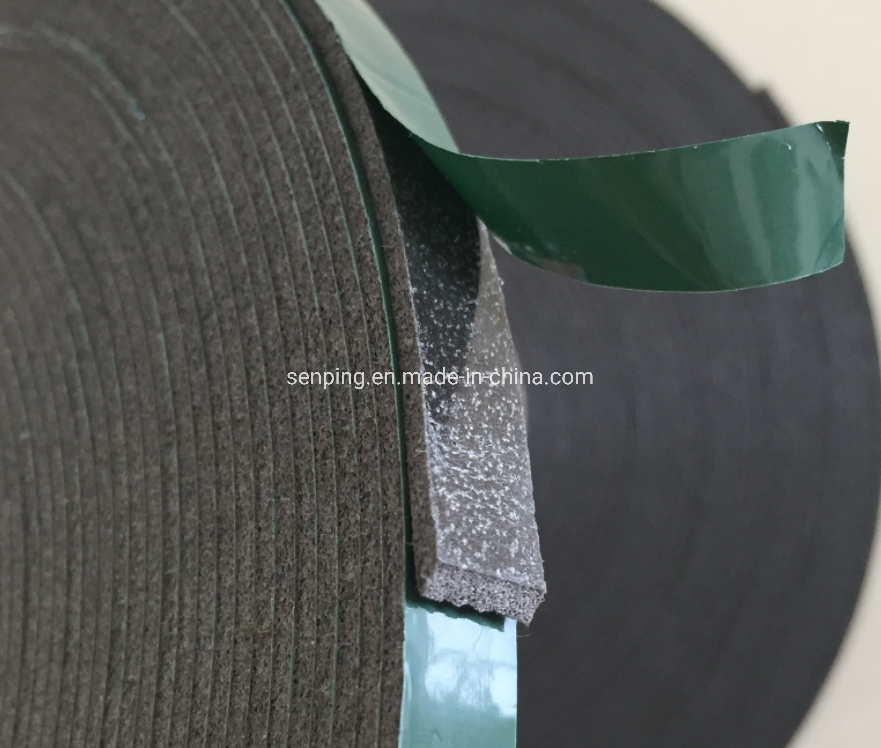 High Viscosity Waterproof Fireproof Sound Insulation Double-Sided Butyl Foam Tape Seal Strip