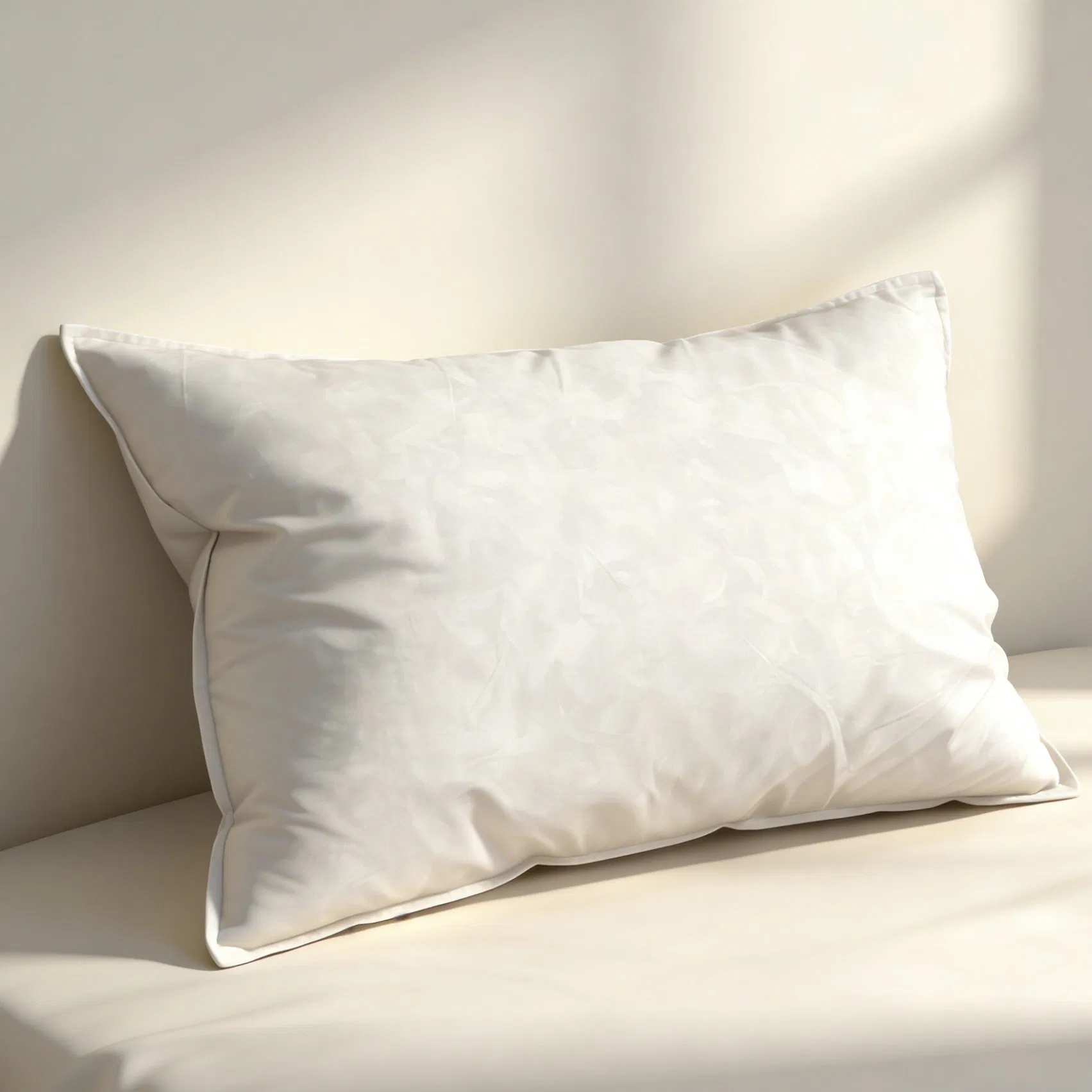 Factory Luxury Fluffy Feather Pillows Hotel Home Feathers Down Filled Bed Pillow