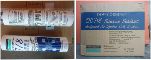 Dow Corning 718 Silicone Sealant Designed for Spider Bolt System