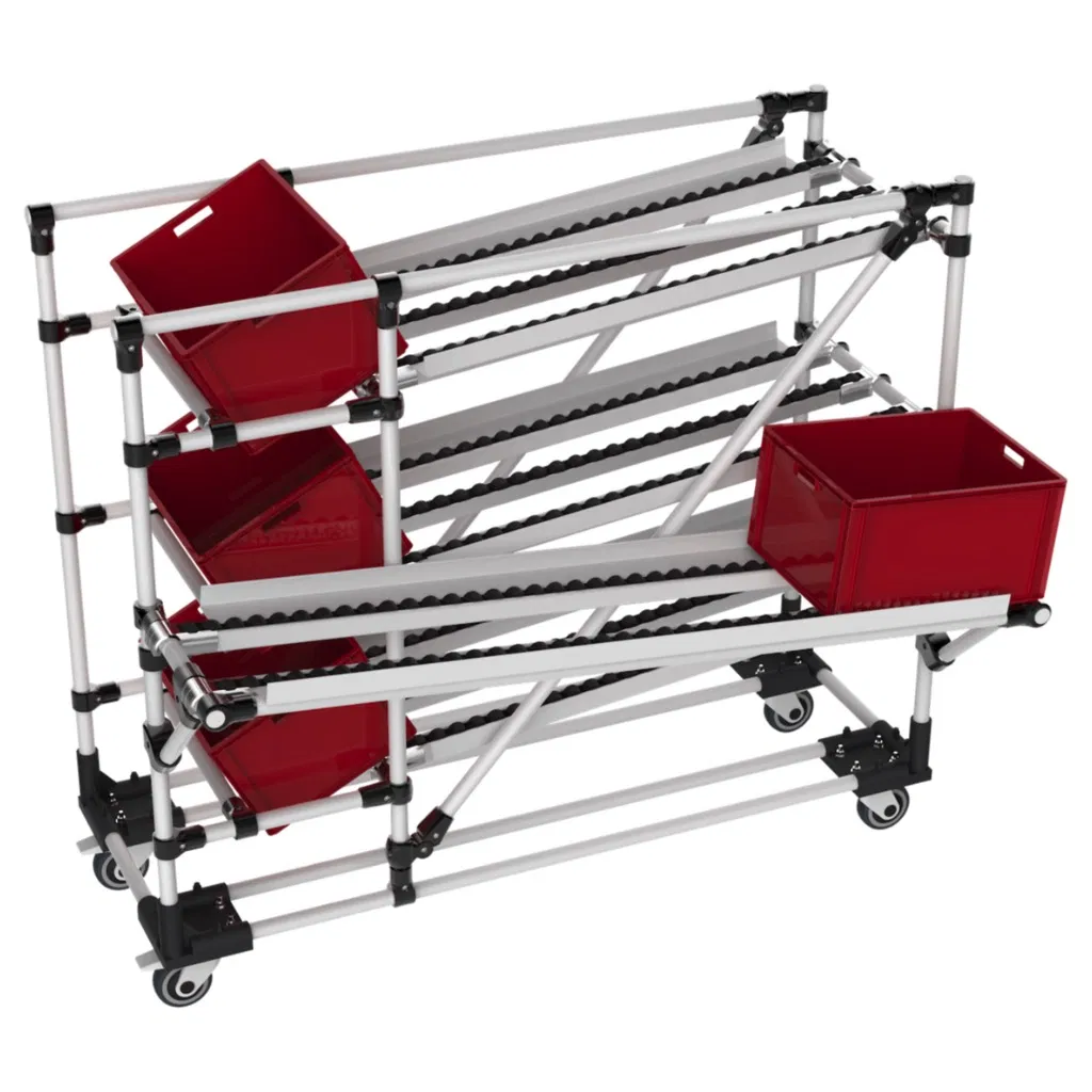 Прочный конвейерный стол для транспортировки материалов