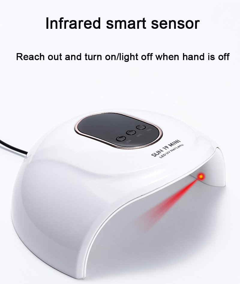 72W Nail Care LED UV Nail Gel Dryer Nail Lamp