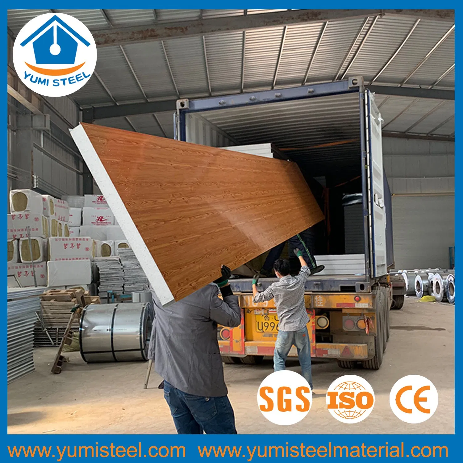 EPS Sandwich Panel Fireproof Heat& Thermal Insulation for Wall/Roof