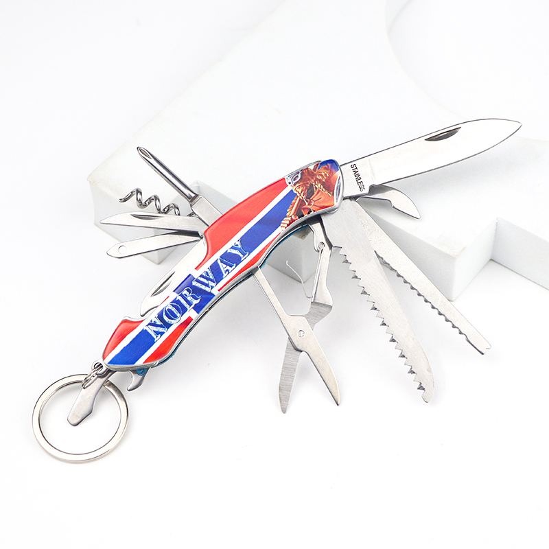 Wholesale Personalized Souvenir Pocket Folding Knife Custom Logo Multi Tool Purpose Utility Knife