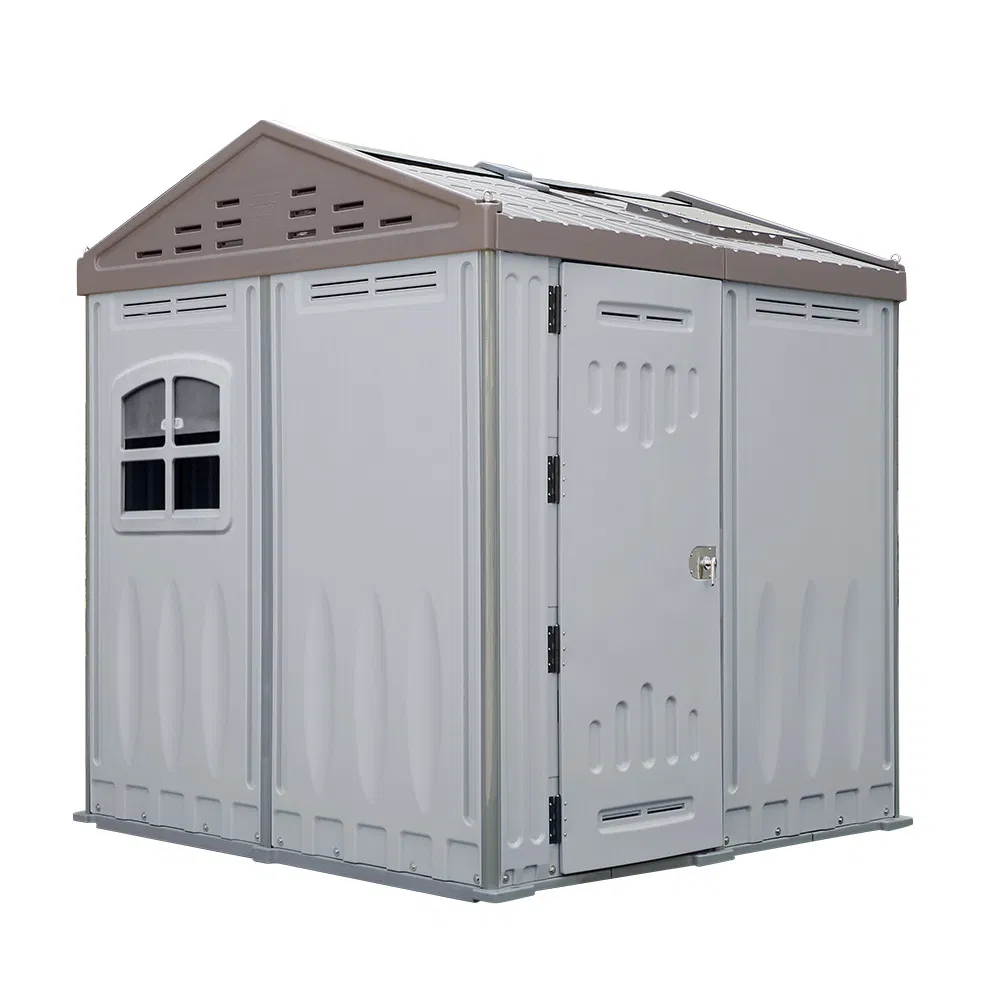 Outdoor Prefabricated Portable HDPE Plastic House for Tools/Storage