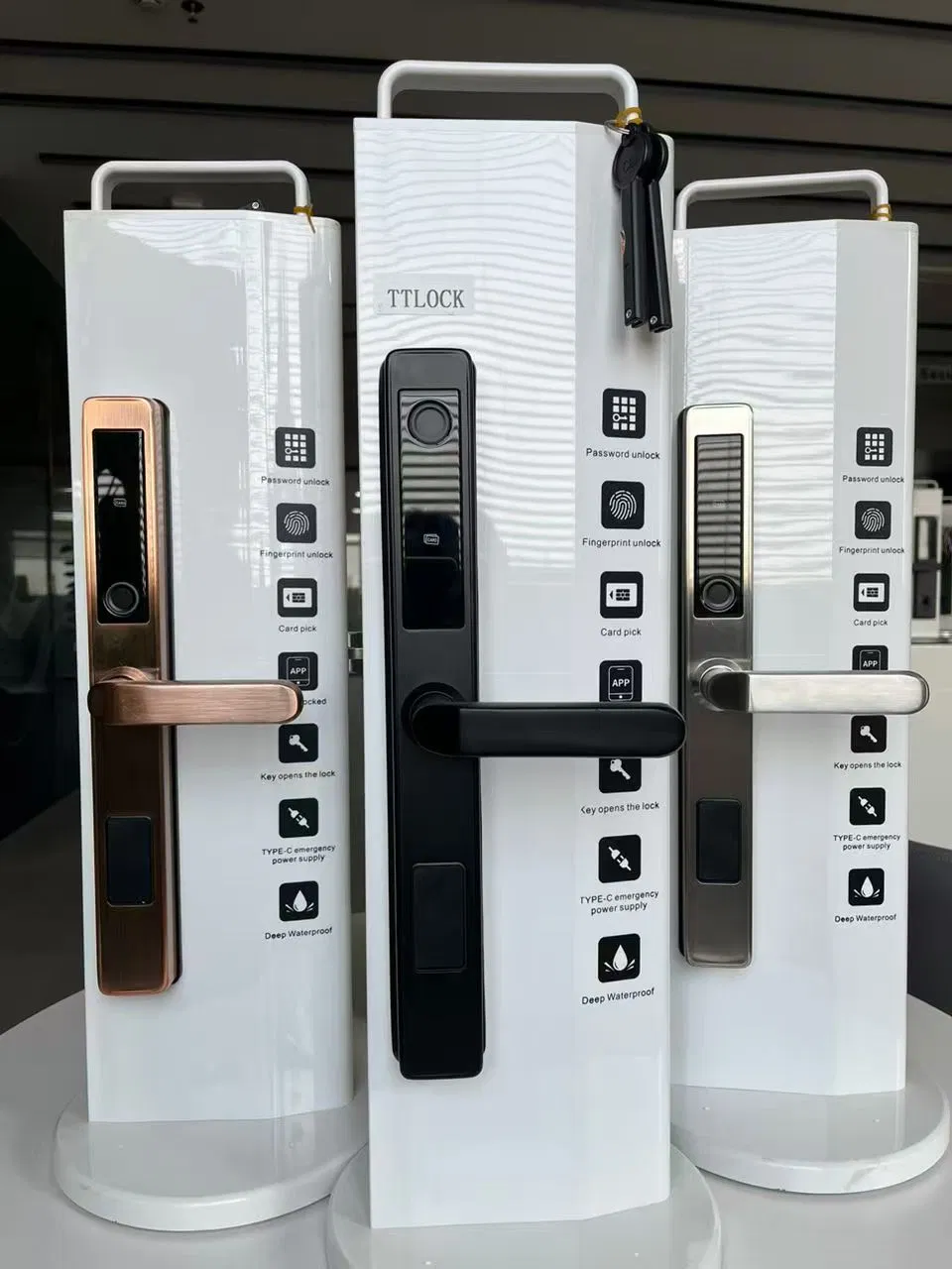 Ss Stainless Steel Fingerprint Intelligent Smart Lock