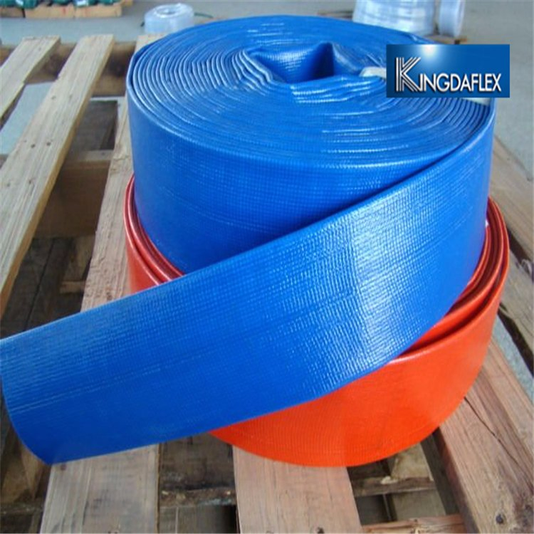 Plastic Irrigation PVC Water Discharge Flexible Layflat Hose