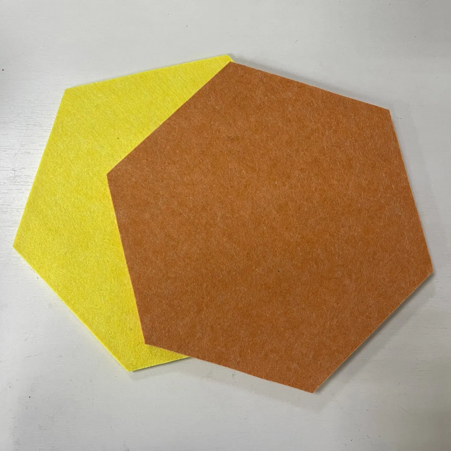 Hot-Selling Hexagon Self-Adheseive Home Decorative Polyester Acoustic Panel