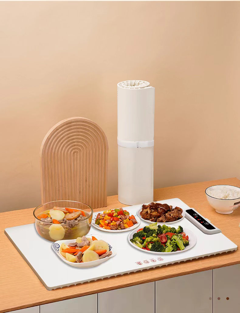 Hotsale Silicone Food Warmer Mat Portable Folding Hot Plate Warm Plate Mat