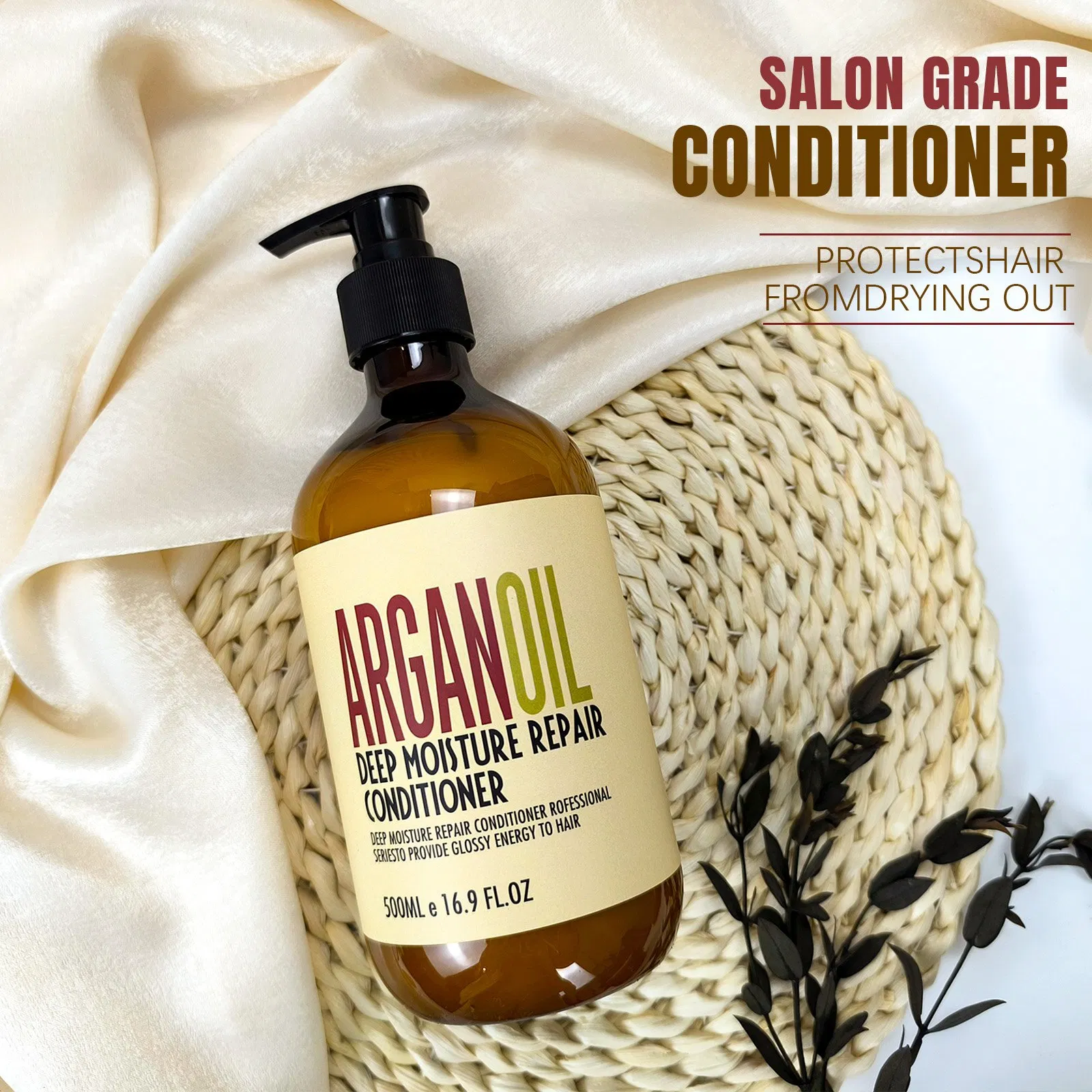 Beauty Cosmetics Hair Care Argan Oil Conditioner Repair Dryness Moisturize Hair Conditioner