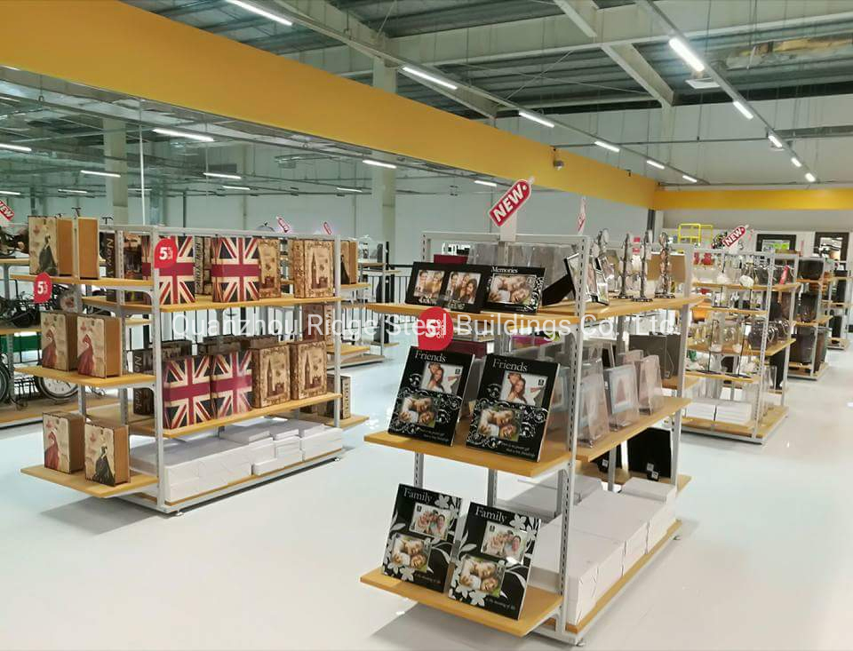 New Design Prefabricated Steel Structure Shopping Mall