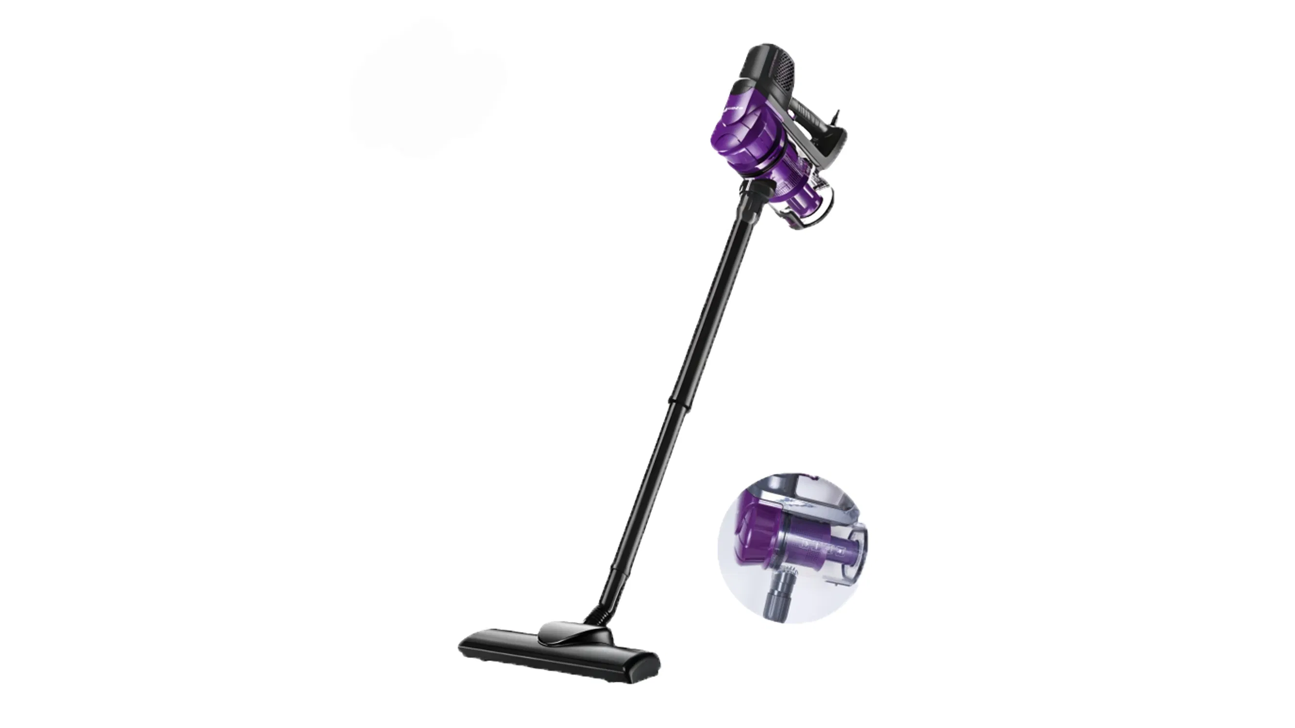 Rechargeable Vacuum Cleaner with Adjustable Suction Settings