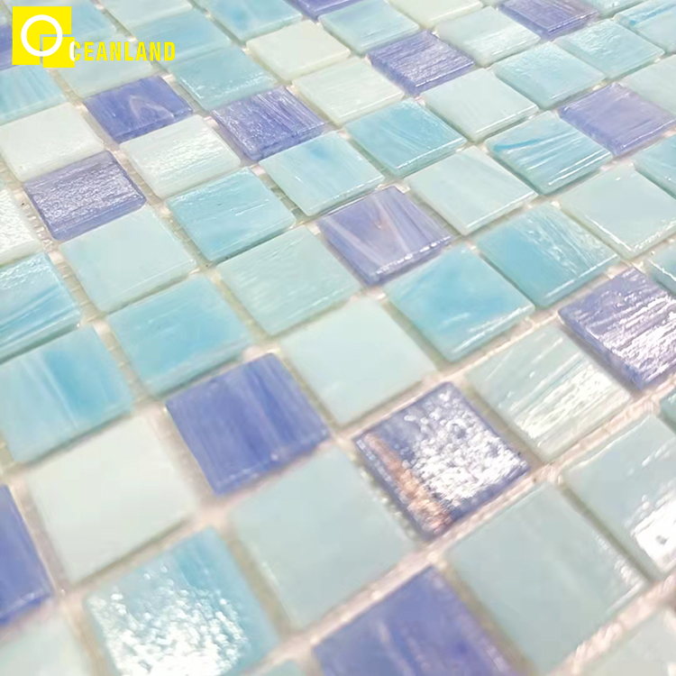 Квадратная мозаичная плитка для бассейна 30x30 мм