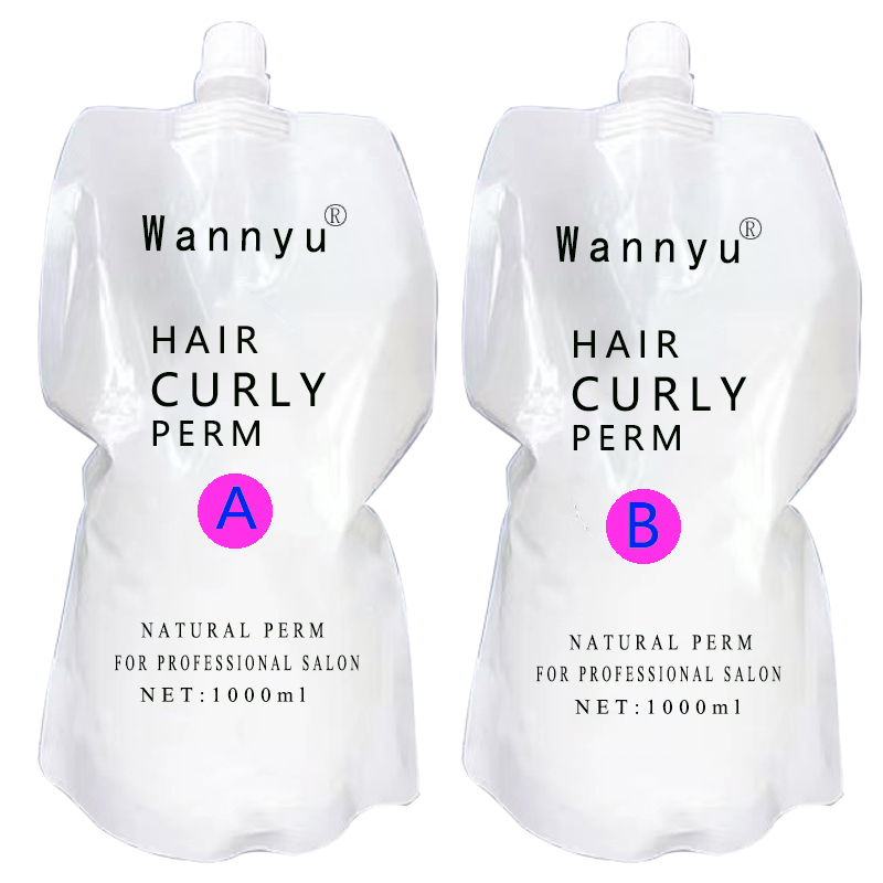 Natural Hair Curl Perm