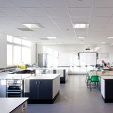 Waterproof Fiberglass Acoustic Ceiling Fireproof Panel Nrc 0.9