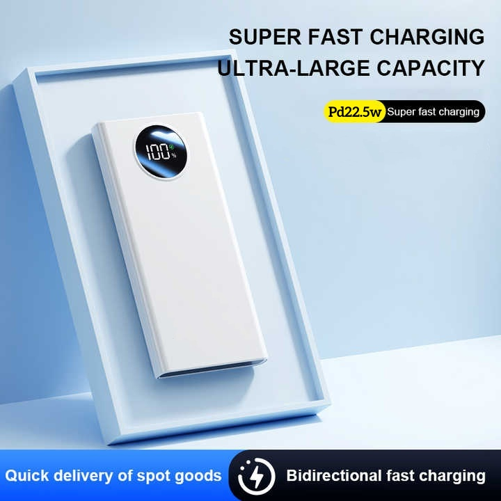 10000mAh LED Fast Charging Power Bank Pack Mobile Phone Battery Charger