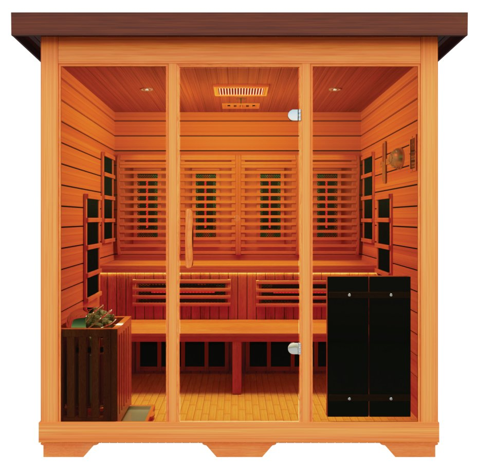 Factory Wholesale Full Size Body Portable Sauna SPA Sauna with Heater Electric Far Infrared Sauna Room