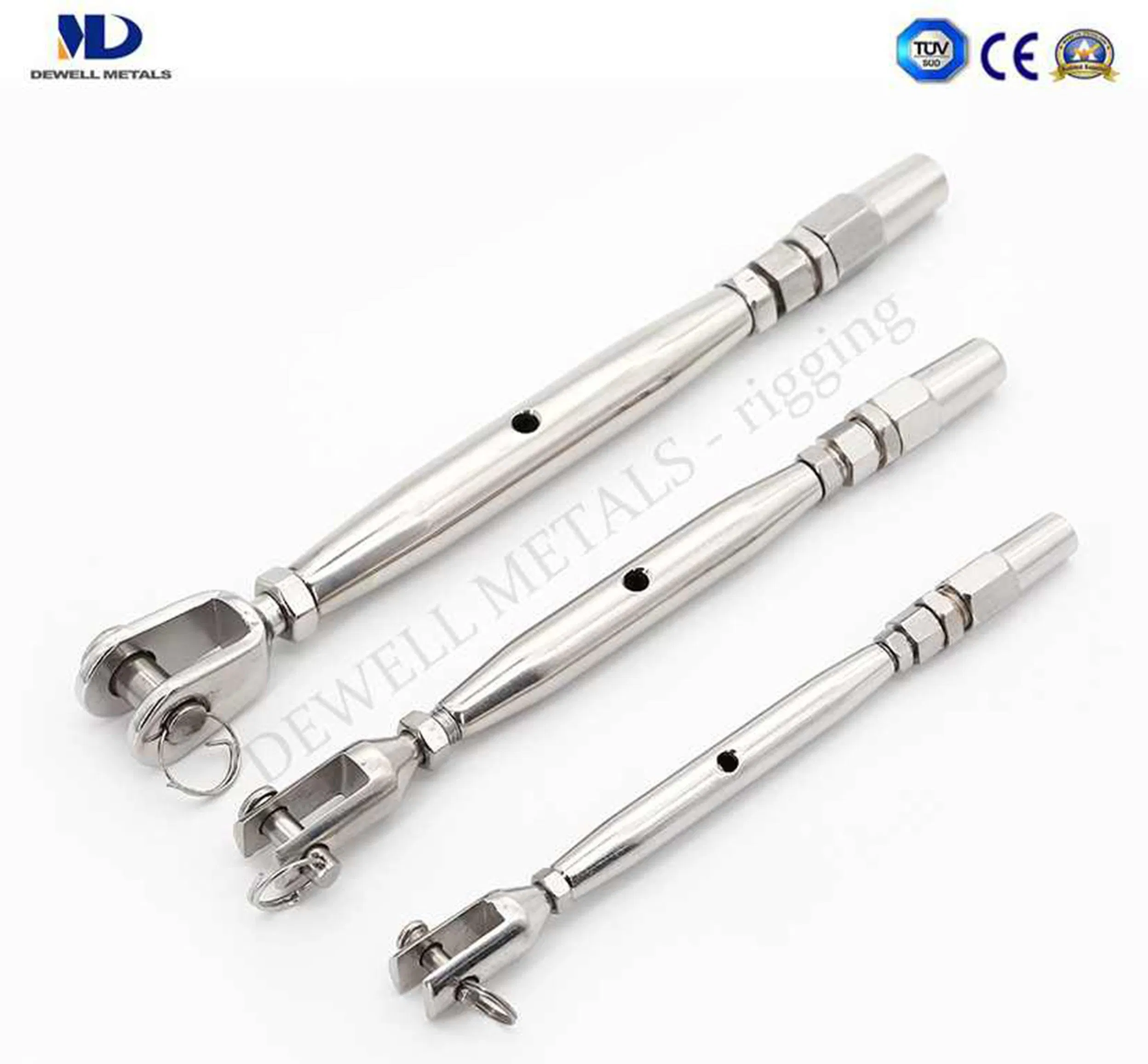 Ropes Holder and Accessories AISI316 or AISI304 Inox Connection Turnbuckles