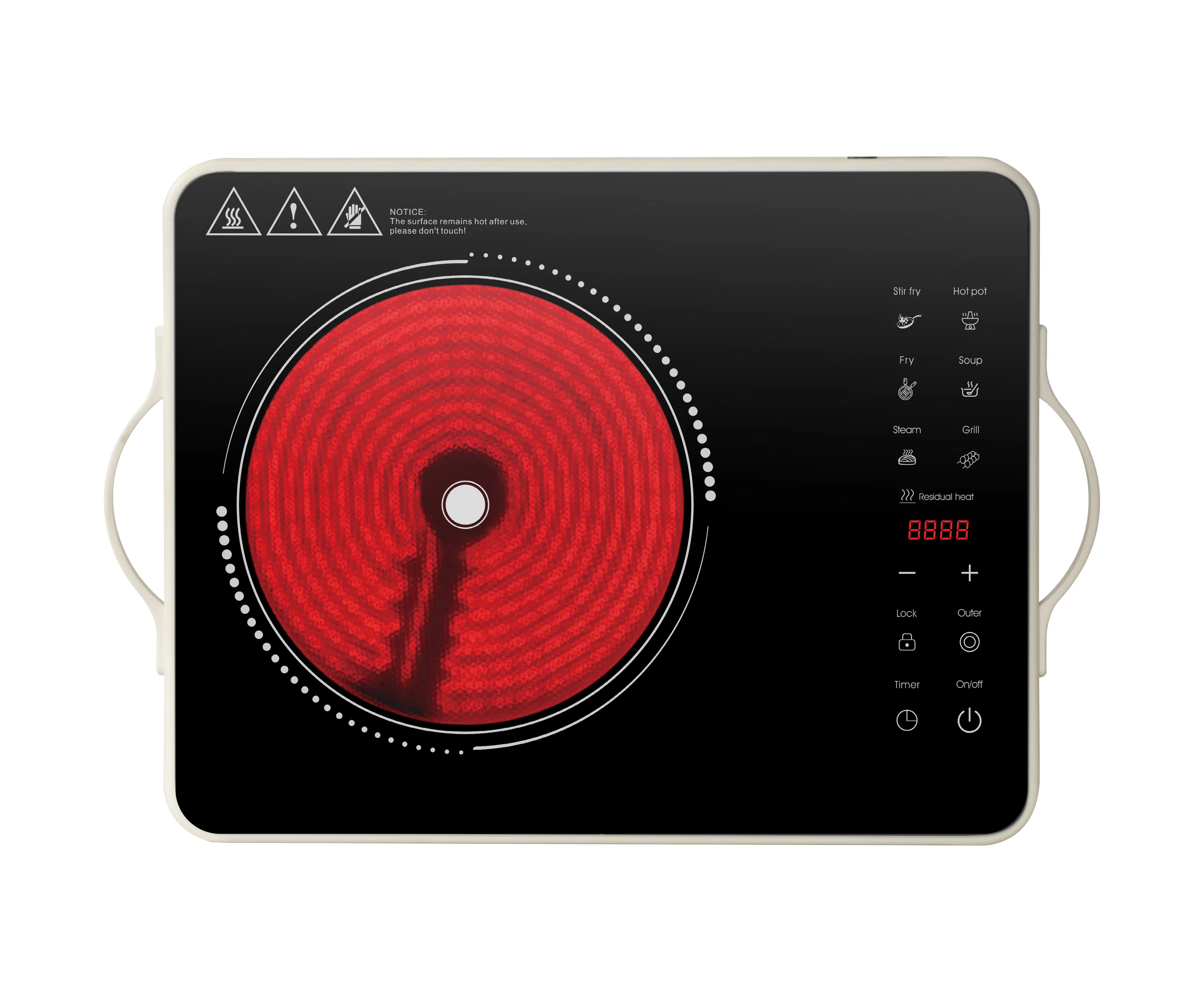 Multi-Functional Infrared Cooker for Quick and Easy Meals Electric Ceramic Cooker