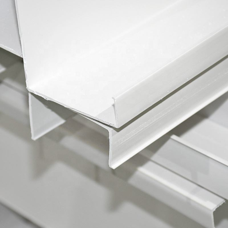 Plastic Profiles Build Material for Various Applications PVC Strip Garden Fence