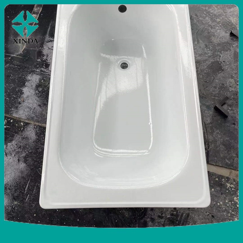 Enamelled Steel Shower Tray Scalloped Shower Tray