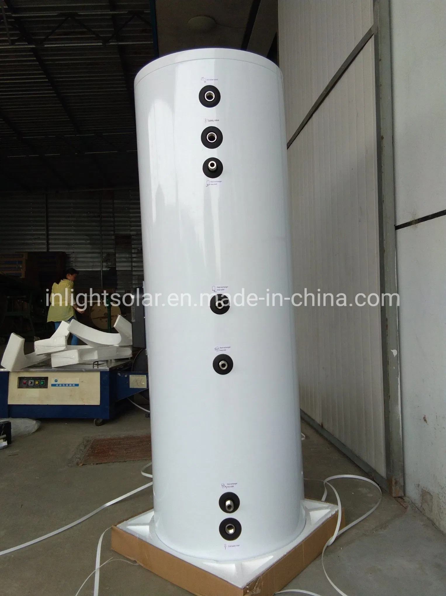 High Pressure Galvanized Steel Inuslated Solar Hot Water Tank (HOT SALE)