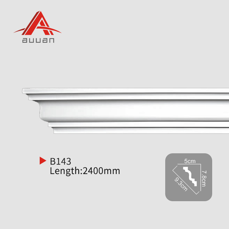Factory Wholesale Ceiling Cornice and Wall Panel Decorative Molding PU Molding Cornice From Guangzhou Supplier