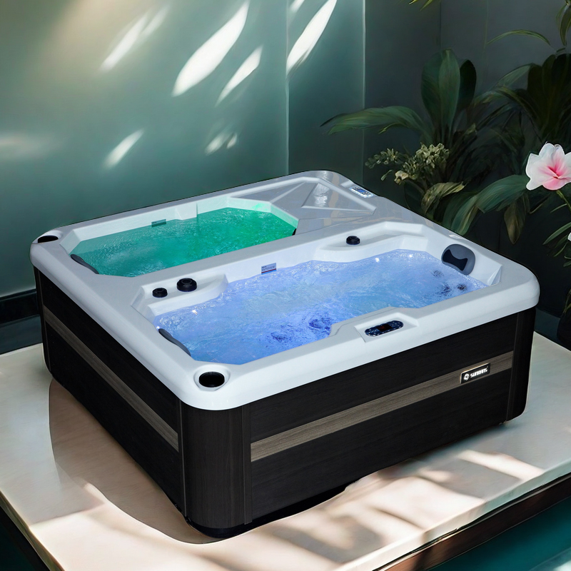 Двухзонная СПА-ванна Sunrans для холодной и горячей терапии