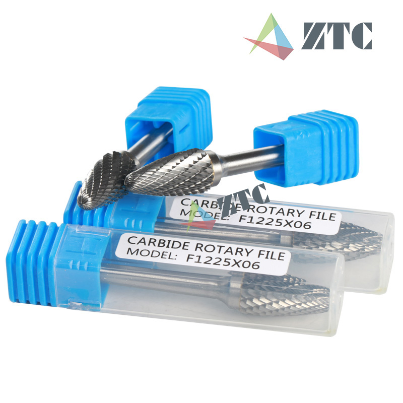 Double Cut Rotary Cutting Carbide Burrs Die Grinder Bits for Wood Working