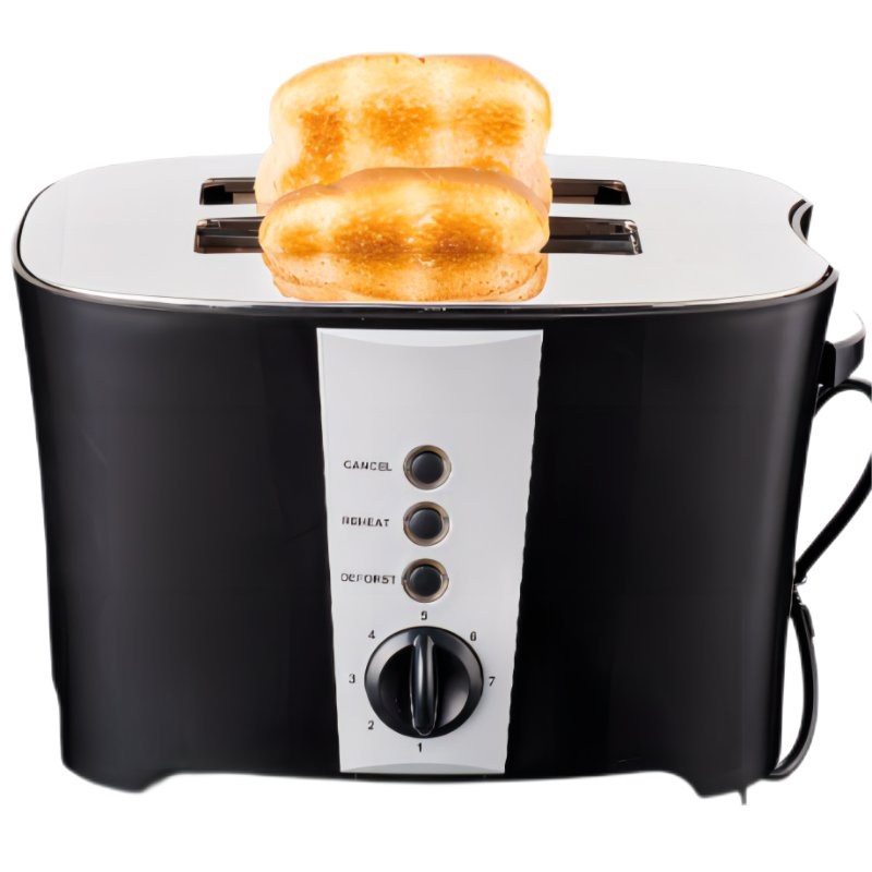 Electric Toaster 2 Slices Electrical Long Bread Maker Machine Pop up Toaster