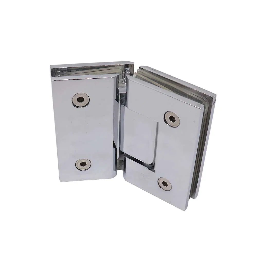 Factory Price 90 Degree Corner Connector Glass Door Clamp