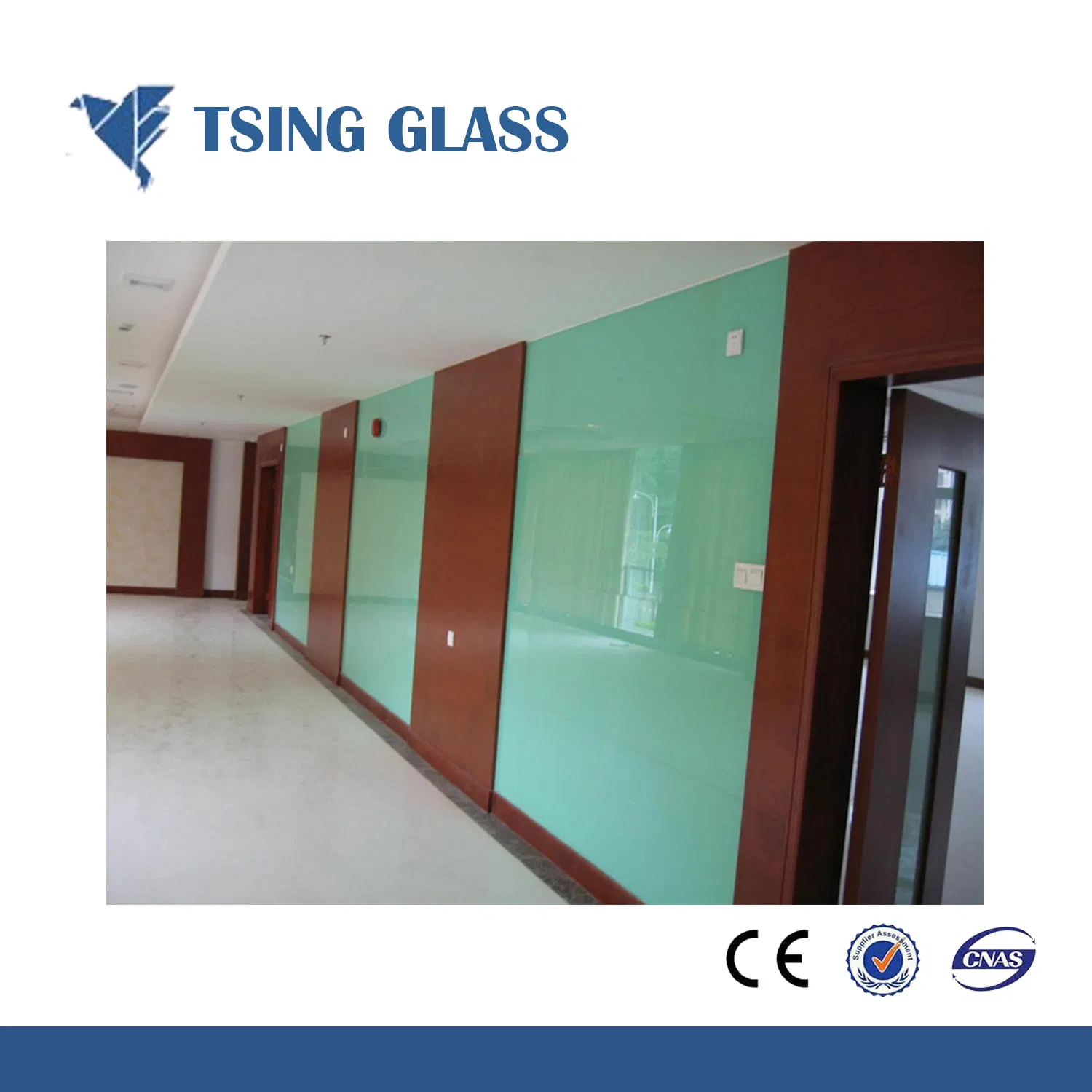3-8mm Lacquered Glass/Back Colored Glass / Painted Glass for Building/Decoration/Door/Splashback Panel