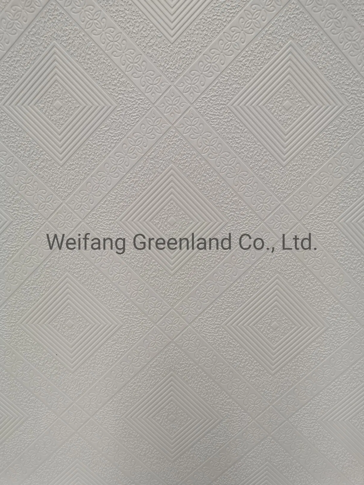 PVC Laminated Gypsum Ceiling/High-Strength Gypsum Ceiling Tile/Gypsum Ceiling Tile