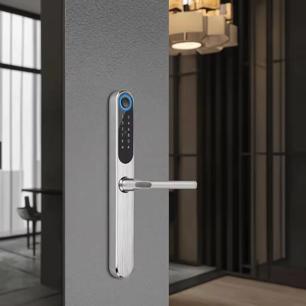 Stainless Steel RFID Hotel Room Locks Quality Door System WiFi Connectivity Aluminum Door Replaces Traditional Qnity Door Smart Lock