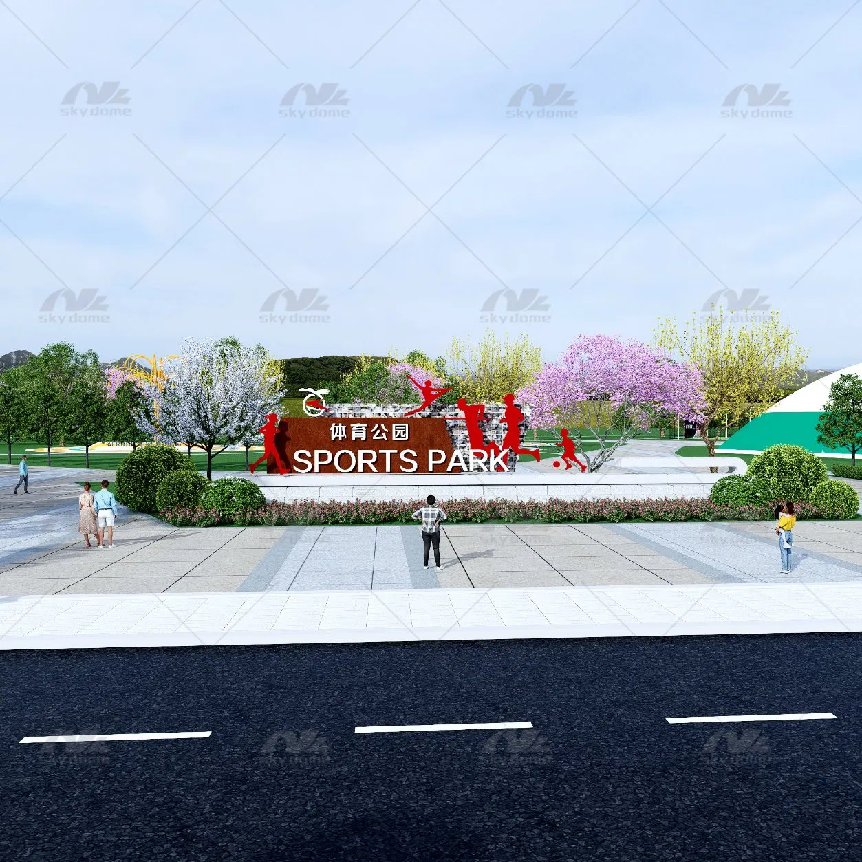 Multi-Functional Inflatable Dome in Chifeng