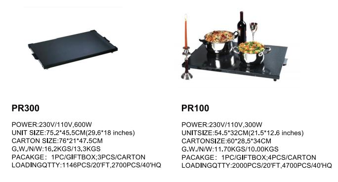 Foursquare Electric Warming Tray Hot Plate Keeping Food Warm