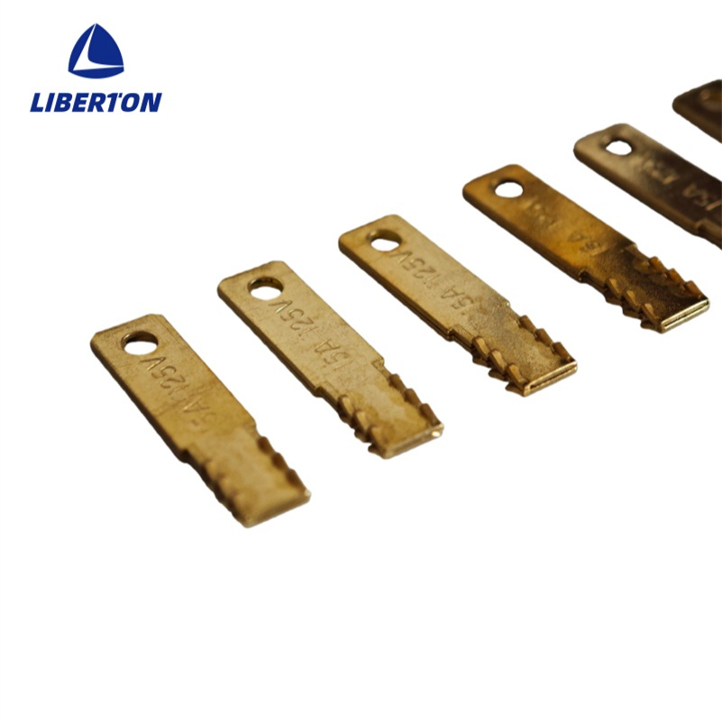 Open Ring Type Cable Wire Connector Non-Insulated Bare Copper Lugs Crimp Terminals