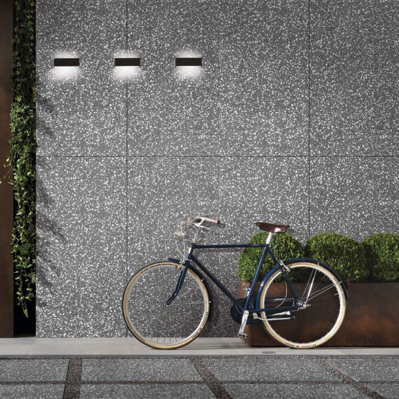 Artificial Stone Marble Sesame Gray Terrazzo Customized Size Black White for Countertop and Big Slabs and Tile