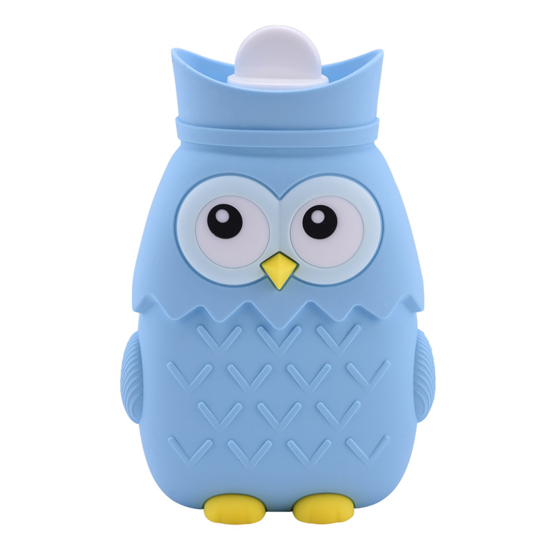 Cross-Border Wholesale Portable Compact Outdoor Silicone Water Bag Hot Compress Hand Warmer