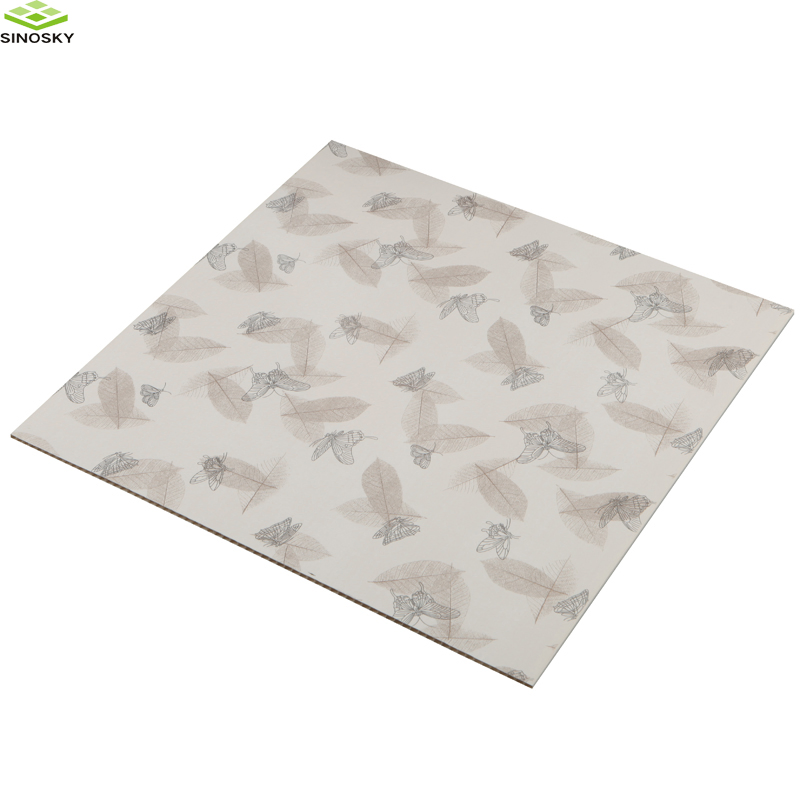 Green Decorative Peel-Resistant PVC Panel Ceiling for Office & Hotel Interiors