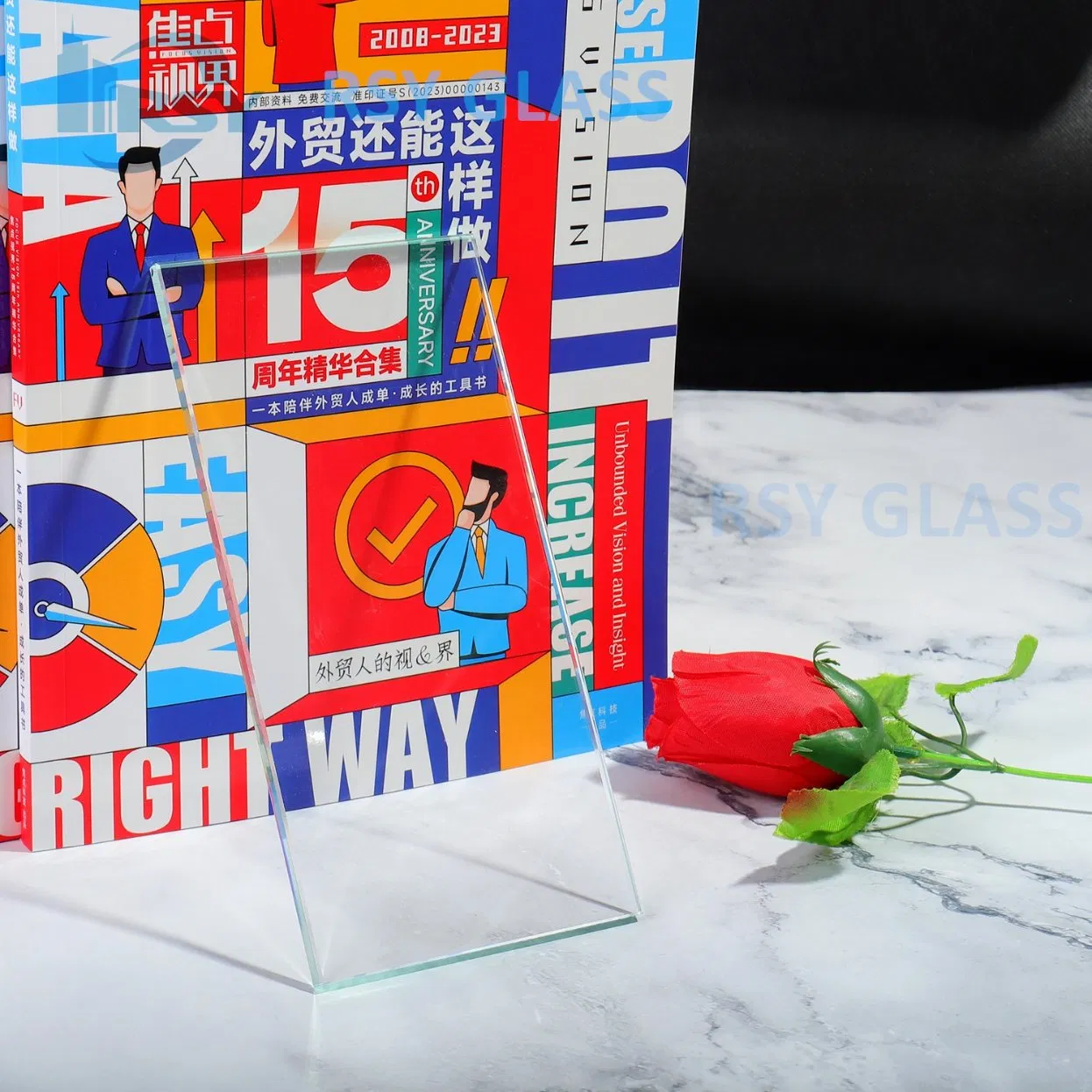 Jumbo Size Float Glass Extra Clear Low Iron Soda Lime Glass