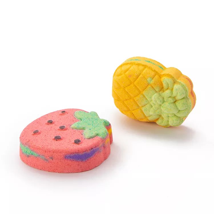 Custom Private Label Watermelon Bubble Bath Fizzies Bath Bomb 3D for Sale
