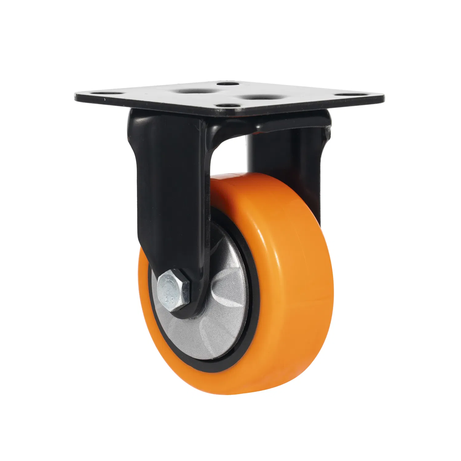 Heavy-Duty 100mm Tool Cabinet Trolley Top Plate PP PU Equipment Furniture Bed Castor Wheel Wheel Caster for Mobility