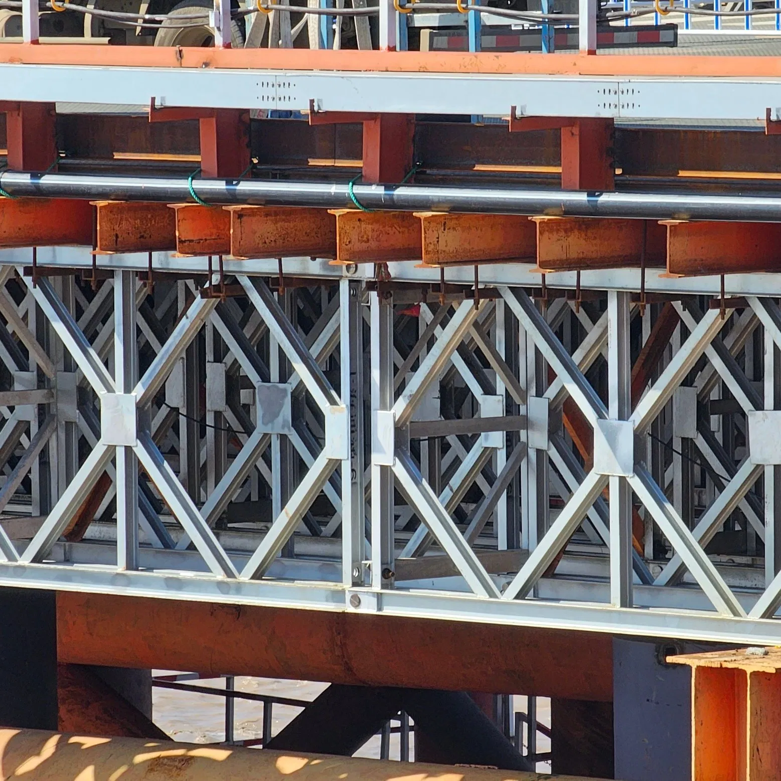 Long Life China Factory Steel Structure Bridge Steel Truss Arch Bridge for Sale