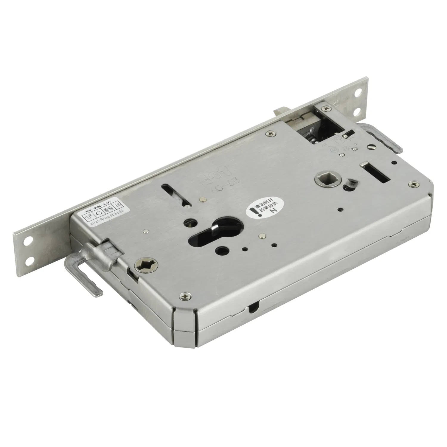 High Security Large Cylindrical Lock Body Smart Lock Body Villas Brass 304 Stainless Steel Mortise Cylinder Latch Lock Body