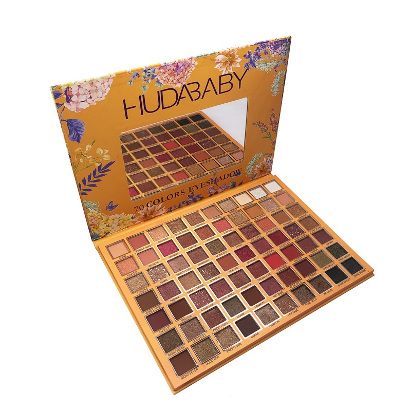 FL-05 70 Color Eyeshadow Palette Matte Pearlescent Makeup Wholesale